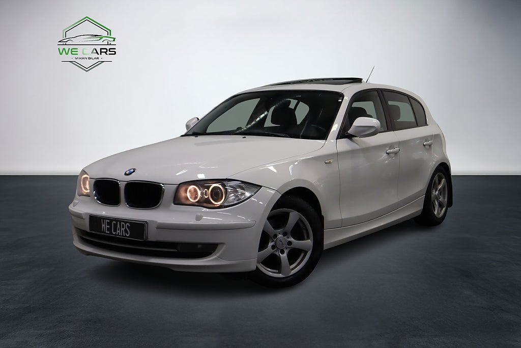 BMW 118 d 5-dörrars Steptronic Taklucka Navi Drag 143hk