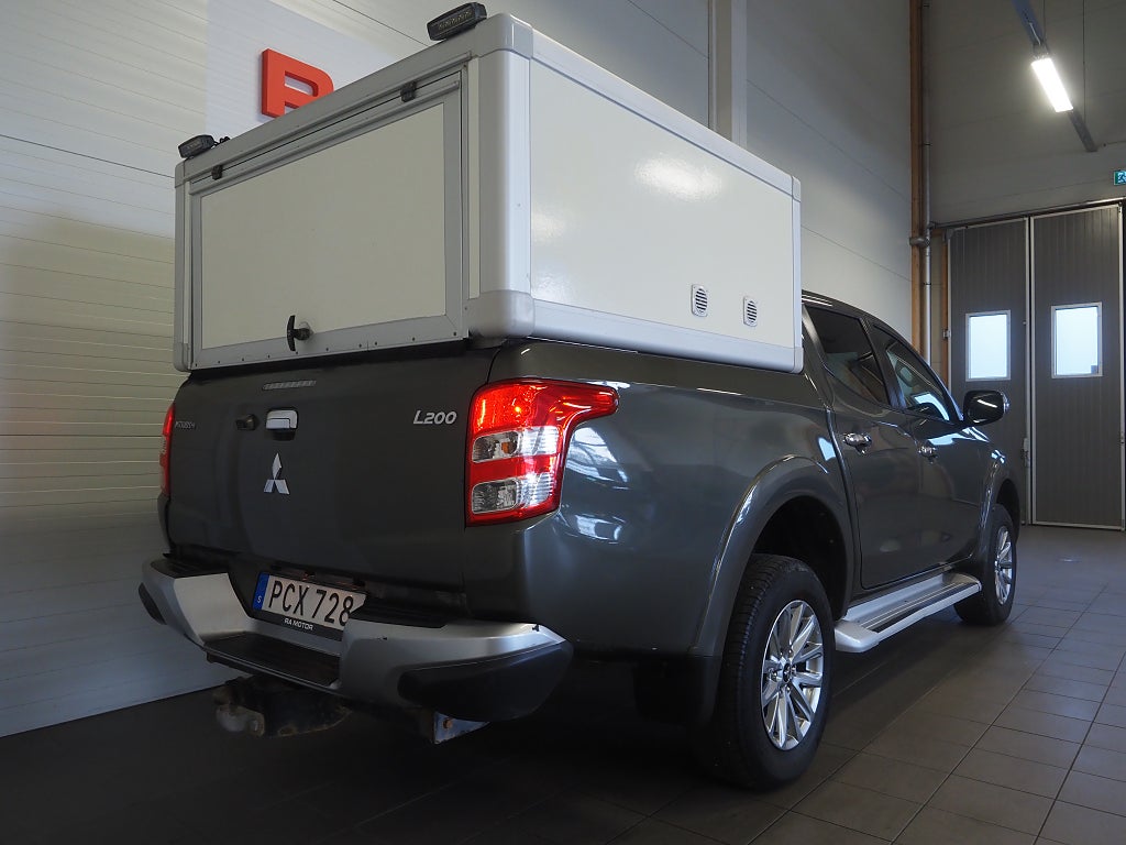 Mitsubishi L200 Dubbelhytt 2.2 Di-D 181hk | Dragkrok | Kåpa | Kamera | 2017