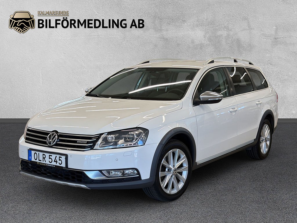 Volkswagen Passat Alltrack 2.0 TDI 4Motion D-Värm Drag B-Kam Skinn PDC 2 Ägare 