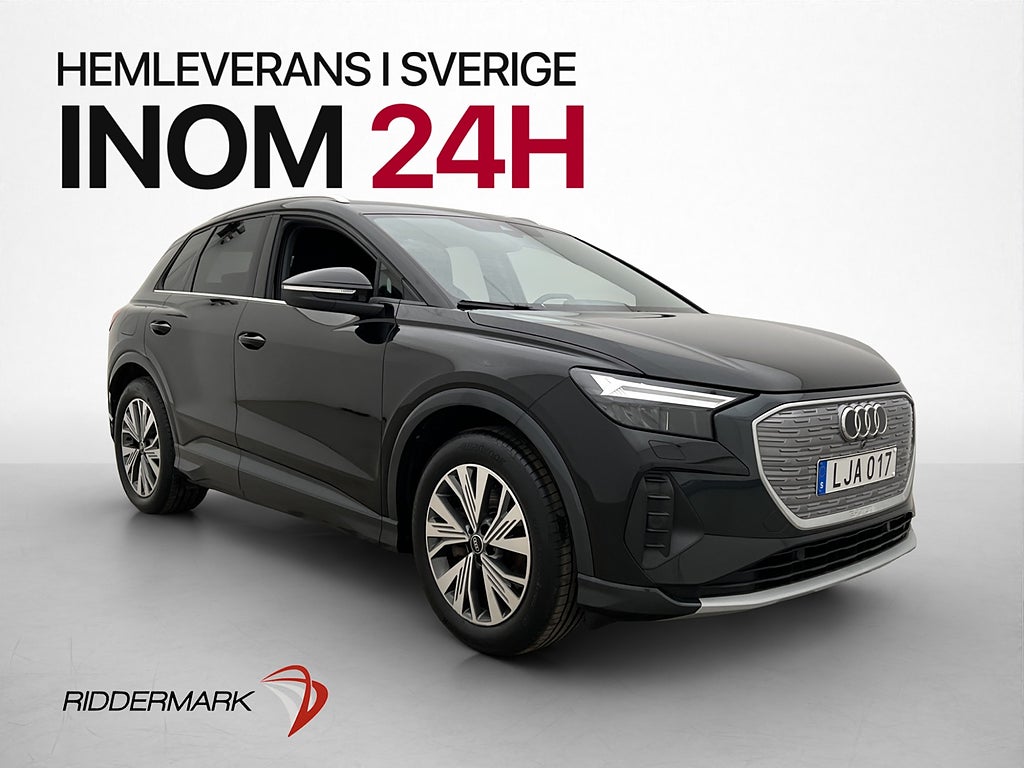 Audi Q4 E-Tron 204hk Proline Dragkrok Kamera CarPlay MOMS