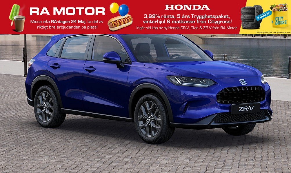 Honda ZR-V FullHybrid Elegance | 5år Serviceavtal+Vinterhjul 2024