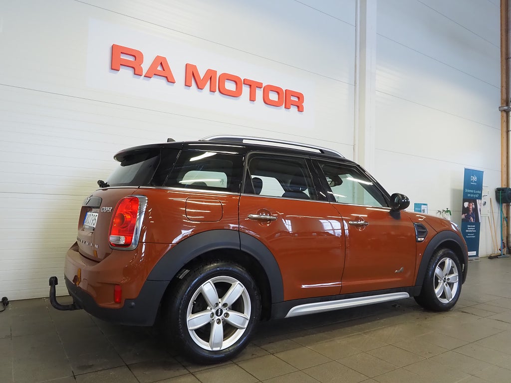 MINI Countryman Cooper ALL4 136hk Pepper Drag H/K Navi P-Sen Keyless 2017