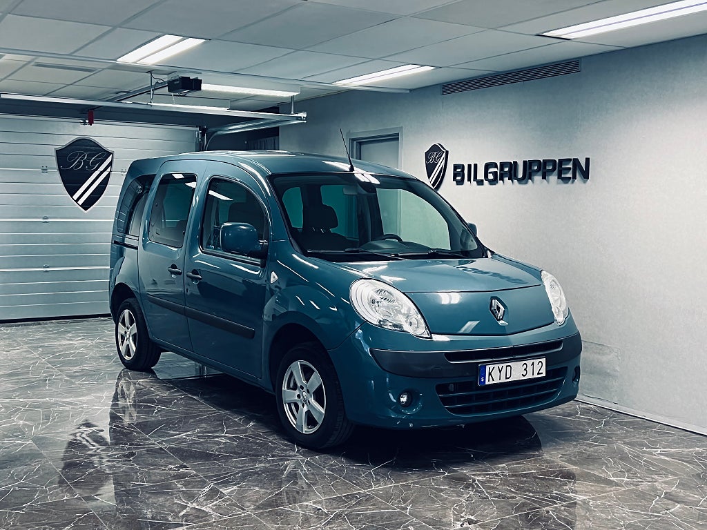 Renault Kangoo Express Passenger 1.6 5 sits 106 hk|Motorvärmare|
