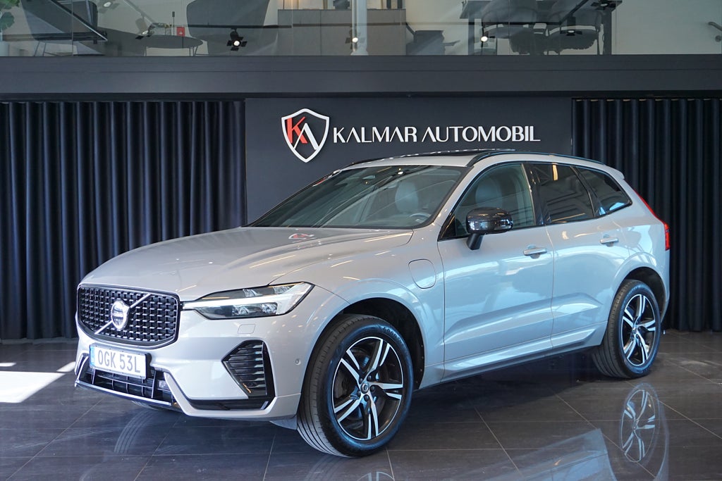 Volvo XC60 Recharge T6 AWD 340HK R-Design Pano VOC H/K Drag Moms