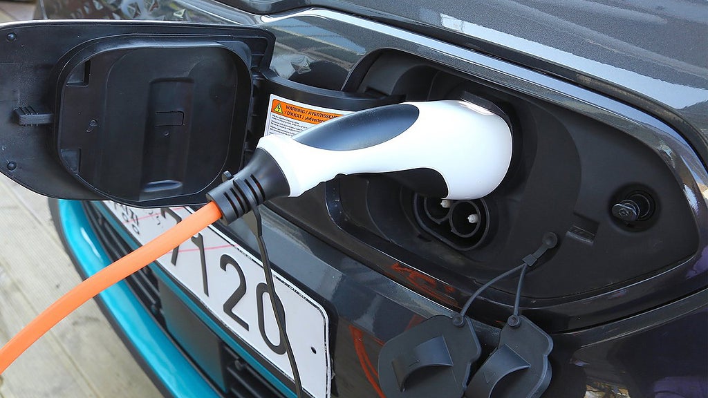 Laddning av Kia e-Niro