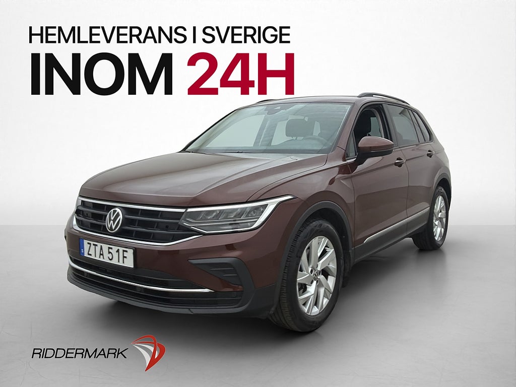 Volkswagen Tiguan 1.5 TSI Värm Cockpit Kamera CarPlay Drag