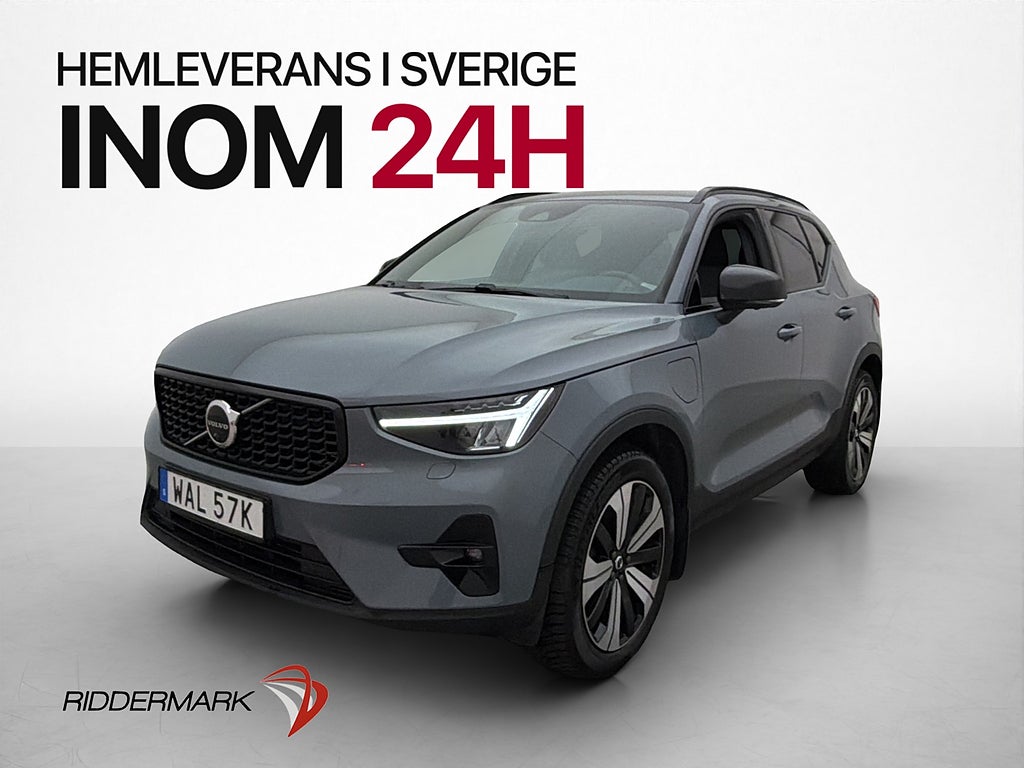 Volvo XC40 Recharge T4 211hk Plus Dark Värm 360° Drag