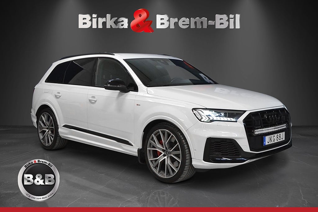Audi Q7 60 TFSI e quattro S-Line Drag+värmare 462hk