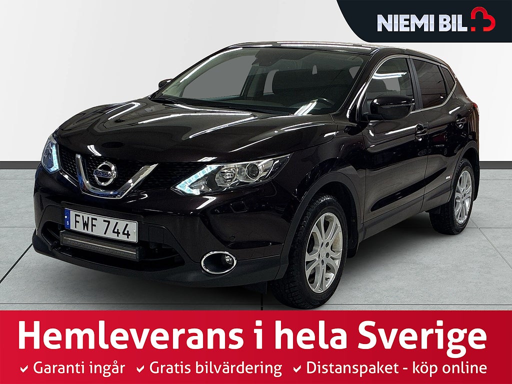 Nissan Qashqai 1.2 Dragkrok Mvärmare Navi Bkamera Psensorer S&V