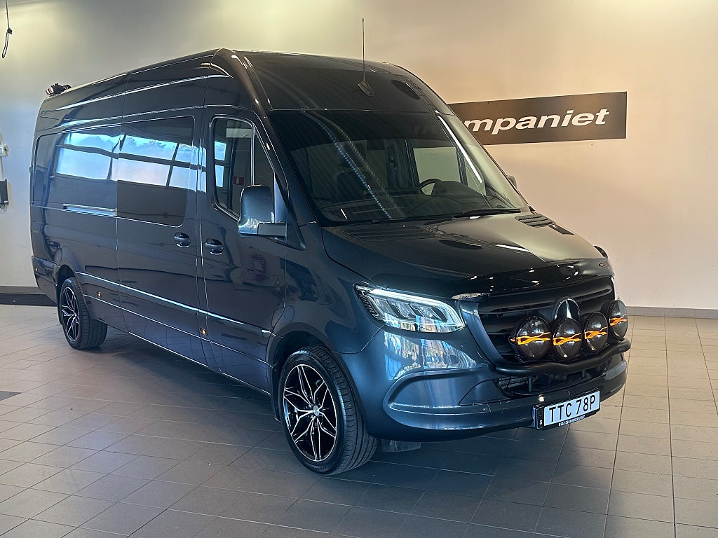 Mercedes-Benz Sprinter 319 CDI XL Dubbelhytt Sovloft