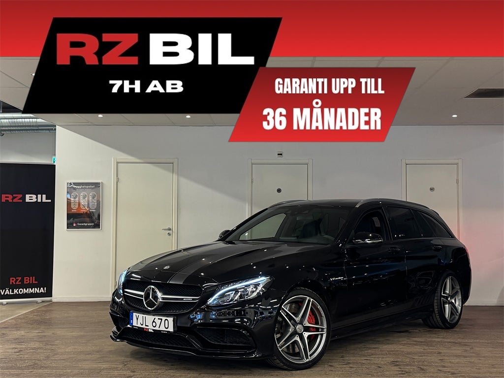Mercedes-Benz AMG C 63S AMG V8 Biturbo Speedshift/SKAL STOLAR/ Burmester/