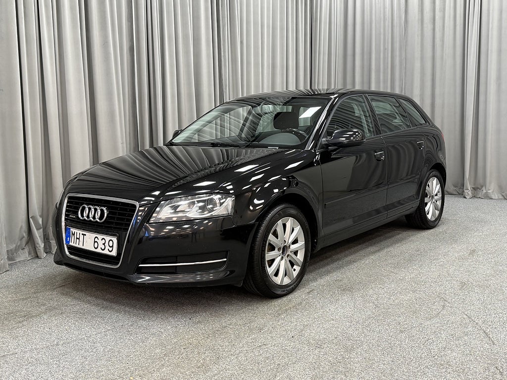 Audi A3 2.0 TDi 140HK Comfort Quattro Drag/Farth 