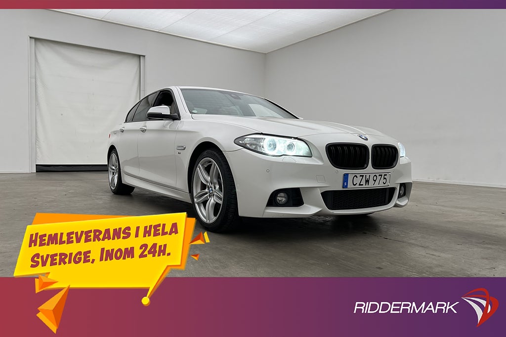 BMW 520 D xDrive Sedan M Sport Taklucka H/K HUD Navi Drag