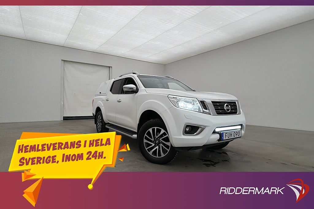 Nissan Navara Tekna 2.3 4WD Värmare Drag Diff Kåpa 360° Moms