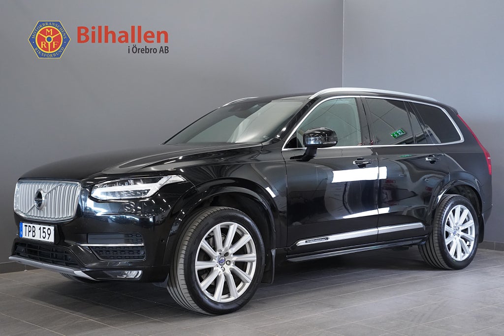 Volvo XC90 D5 AWD 235hk Inscription 360 Kamera Värmar VOC Navi GPS
