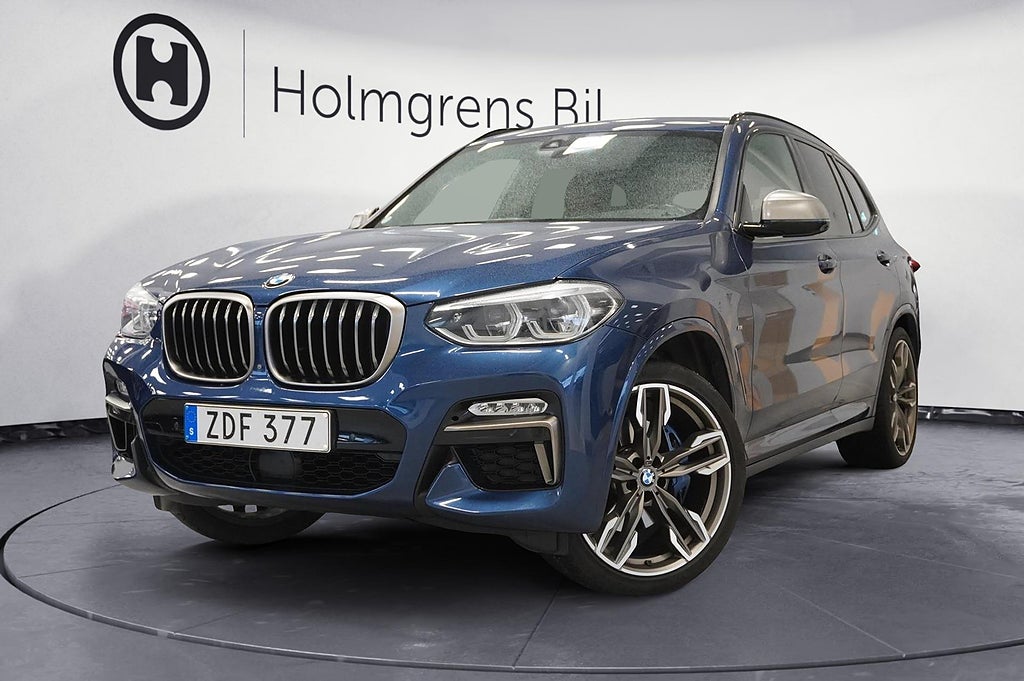 BMW X3 M40i Steptronic 21 Värmare Drag Elstolar Adaptiv LED Rattvärme