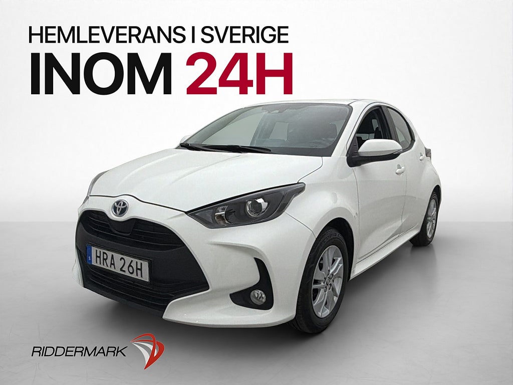 Toyota Yaris Hybrid 116hk Active Kamera CarPlay Adaptiv-Fart