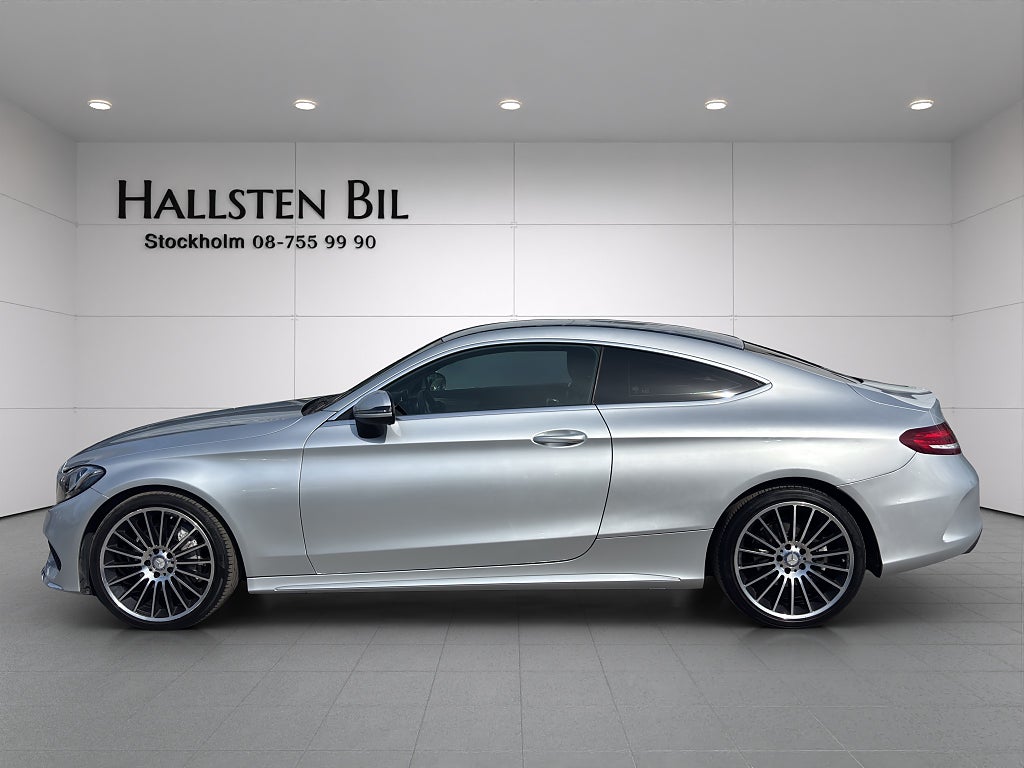 Mercedes-Benz C 180 Coupé 7G-Tronic Plus AMG Line 822:- Skatt Svensksål