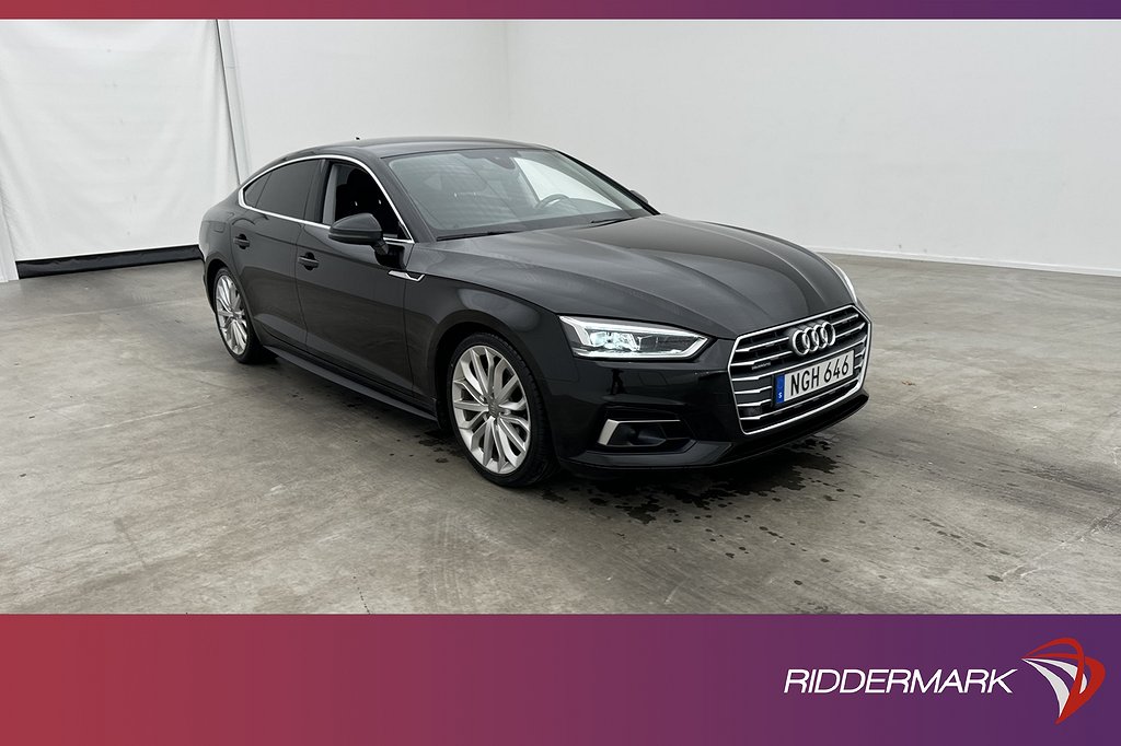 Audi A5 Sportback TDI Quattro 190hk Proline Sensorer Drag