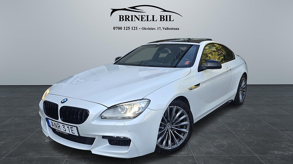 BMW 640D Coupé Steptronic M-sport/alpina look 313hk panoramatak