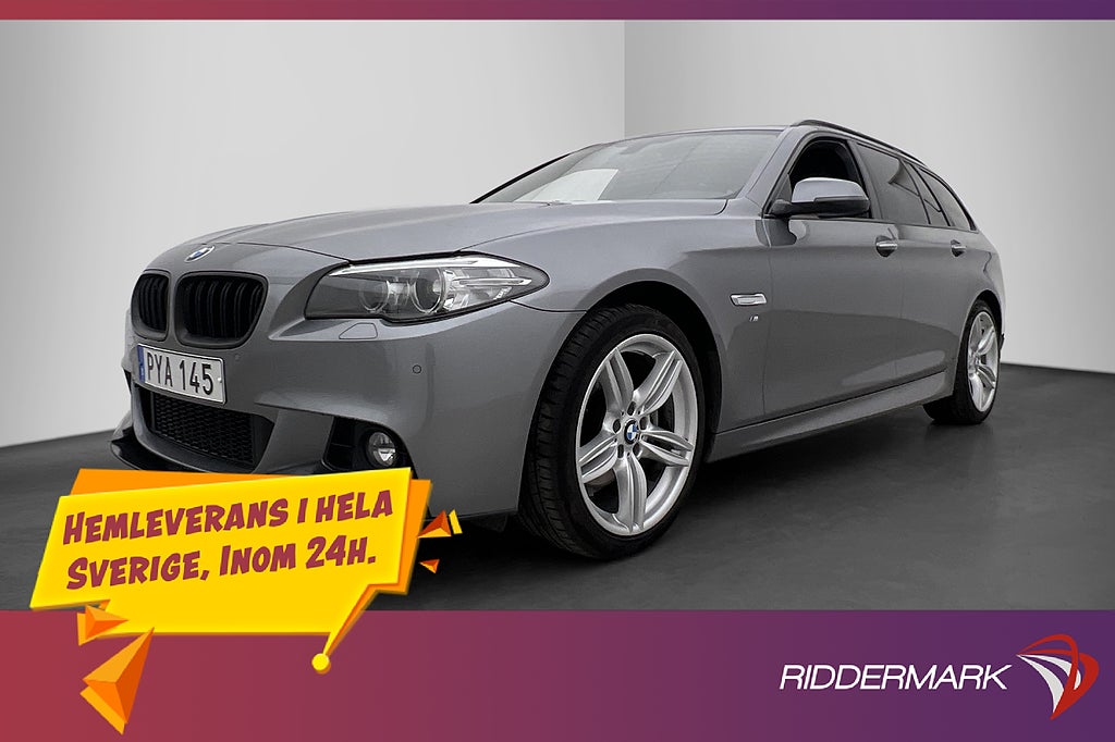 BMW 520 d xDrive 190hk M Sport Pano H/K Drag Rattvärme