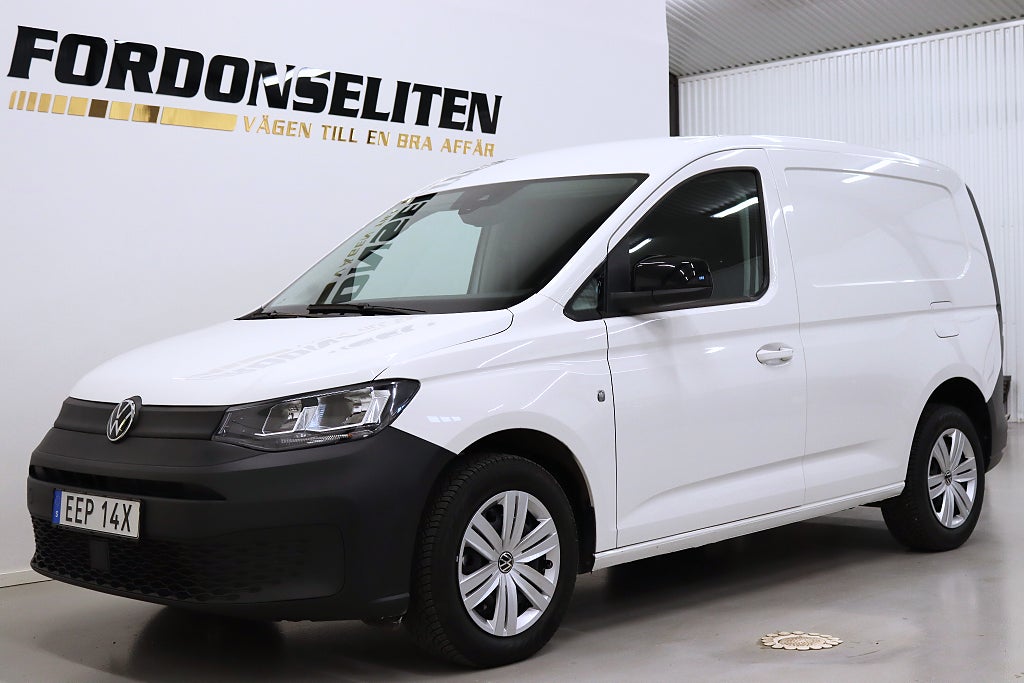 Volkswagen Caddy Cargo 2.0 TDI CarPlay Värmare Drag Keyless MOMS 122hk