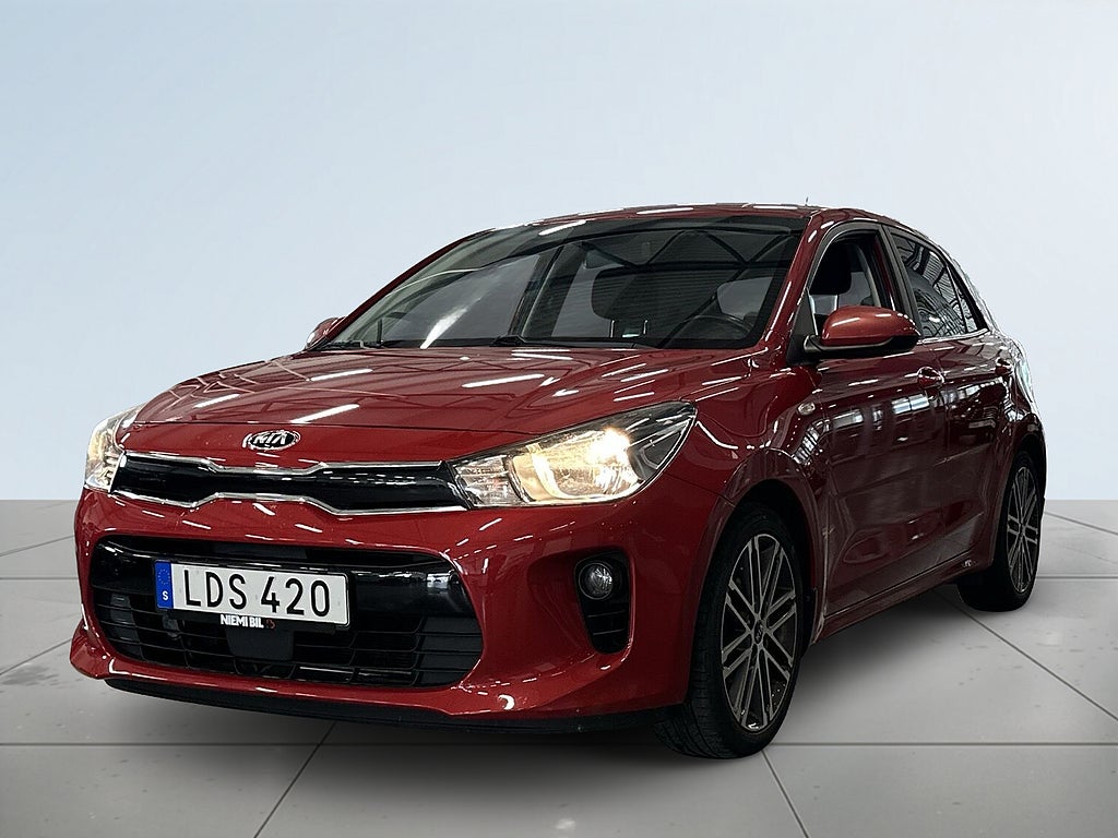 Kia Rio 1.2 CVVT GLS S&V-hjul/Kamera/Carplay/Navi/Rattvärme