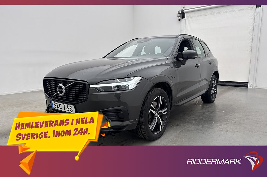 Volvo XC60 Recharge T6 AWD R-Design Värmare Pano Kamera Drag