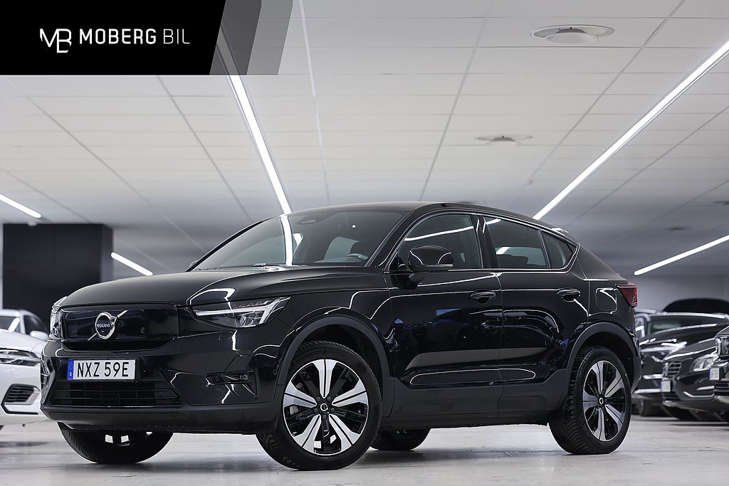 Volvo C40 Recharge Single Motor 231hk *2,99% Räntekampanj* H/K 360 Pano