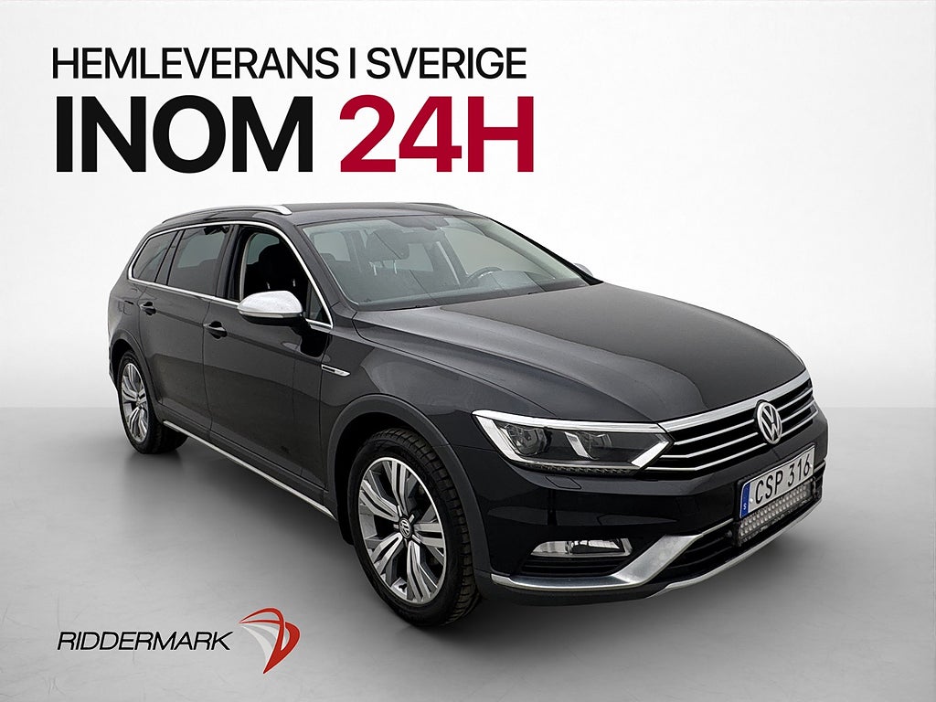 Volkswagen Passat Alltrack 2.0 TDI 190hk 4M Drag Kamera Värm