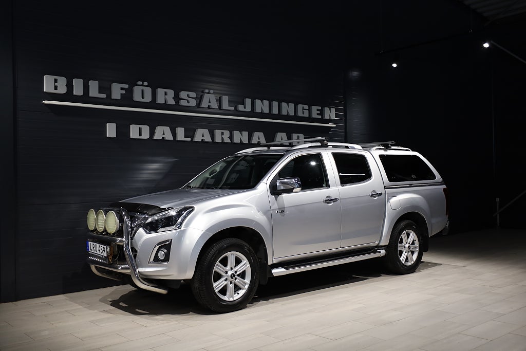 Isuzu D-Max Crew Cab 1.9 4WD Flakkåpa/Värmare/Dragkrok/SoV-hjul