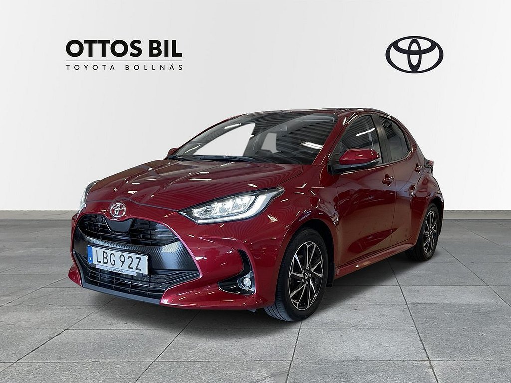 Toyota Yaris 1,5 BENSIN 5D ACTIVE PLUS/Dragkrok,Motorv+Kupe,S-V-Hjul,mm