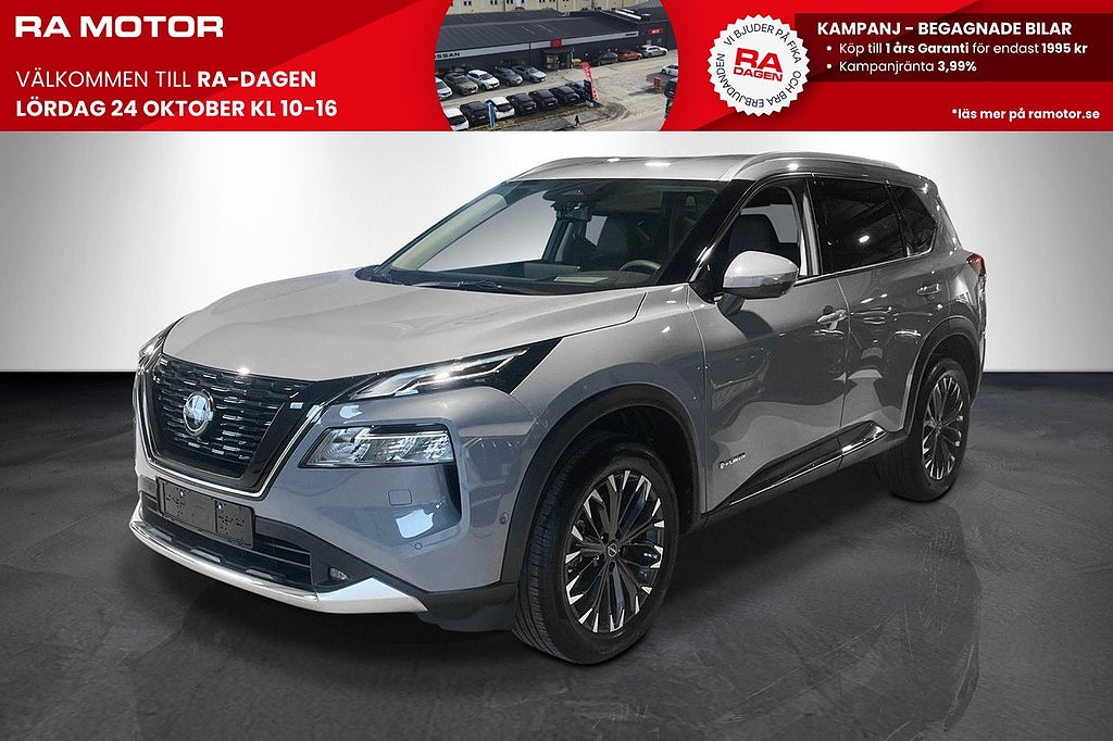Nissan X-Trail Inkl service! | e-4ORCE Tekna 5-sits | Hybrid | Automat 2026