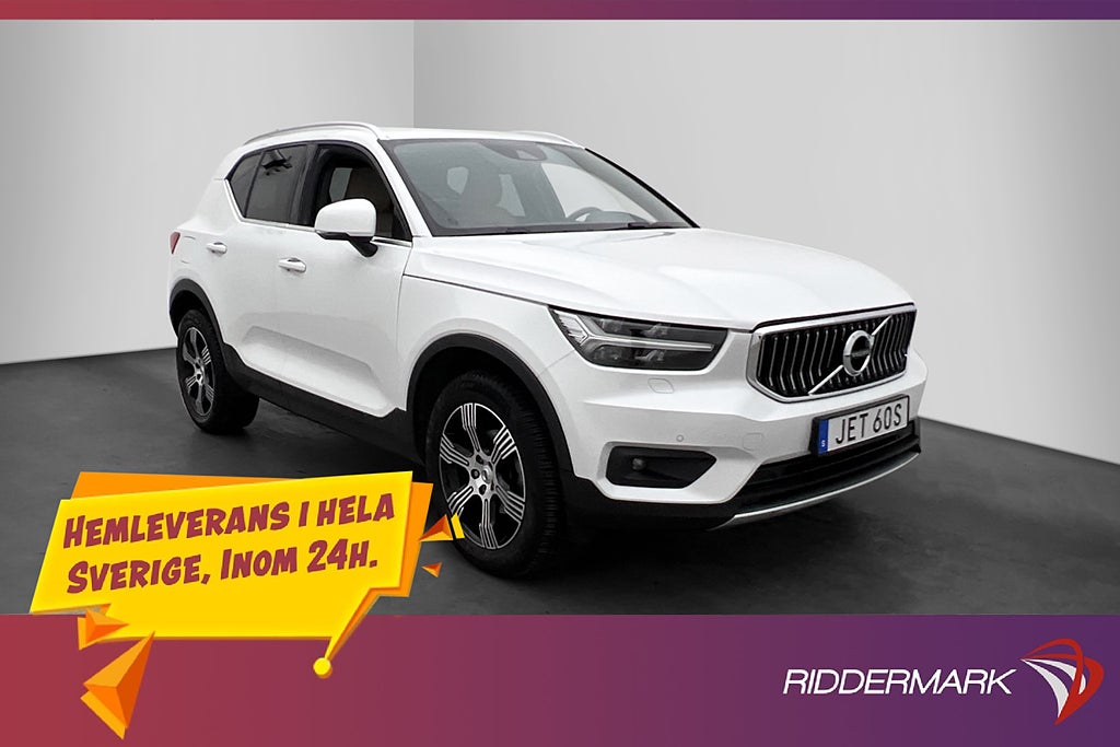 Volvo XC40 T3 Inscription VOC Värmare Kamera Skinn Rattvärme