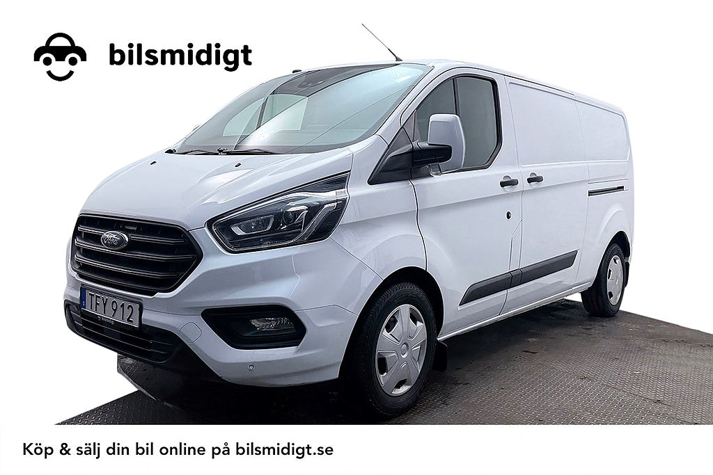 Ford transit-custom 300 2.0 L2 Drag Inredd 2xSidodörr Kamera Värmare 