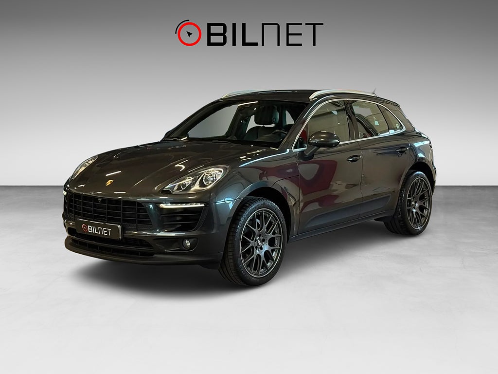 Porsche Macan S Diesel PDK 1-ägare 258hk Sport Chrono Värmare 21”