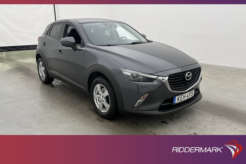 Mazda CX-3 2.0 SKYACTIV-G 120hk Vision Navi Sensorer Keyless