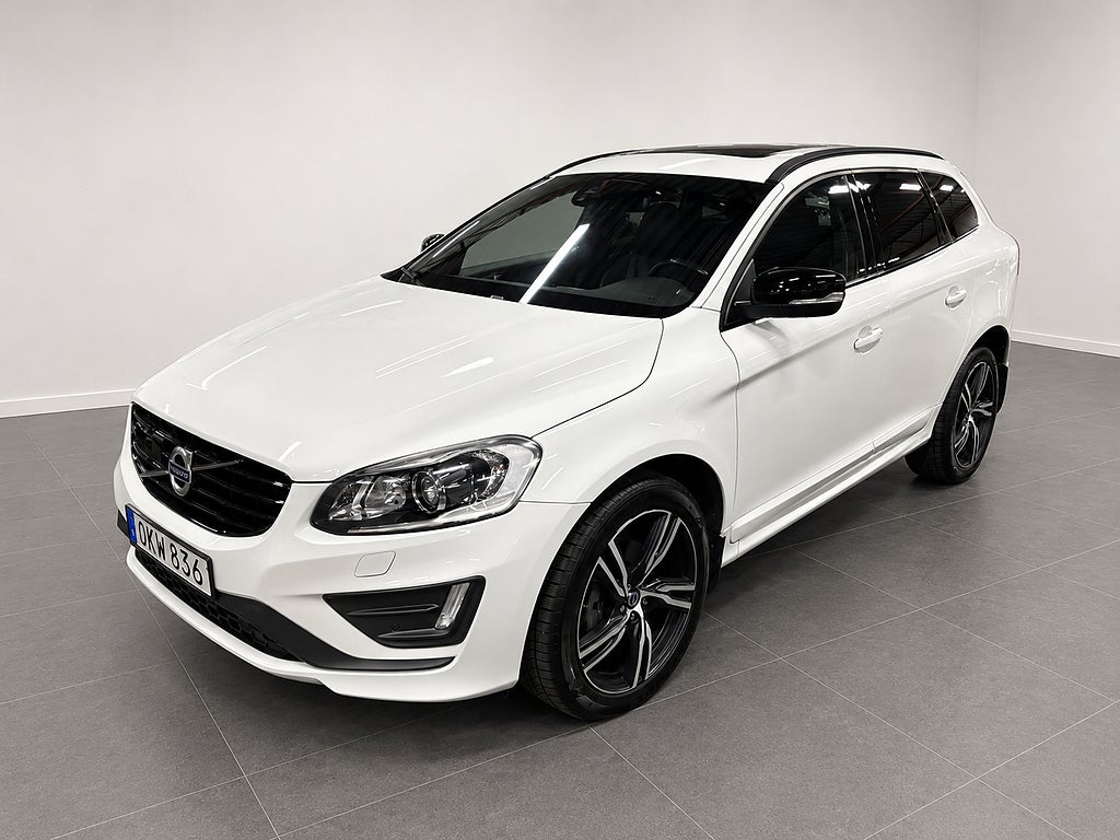 Volvo XC60 D4 AWD Classic R-Design Pano Skinn Navi B-kamera Drag