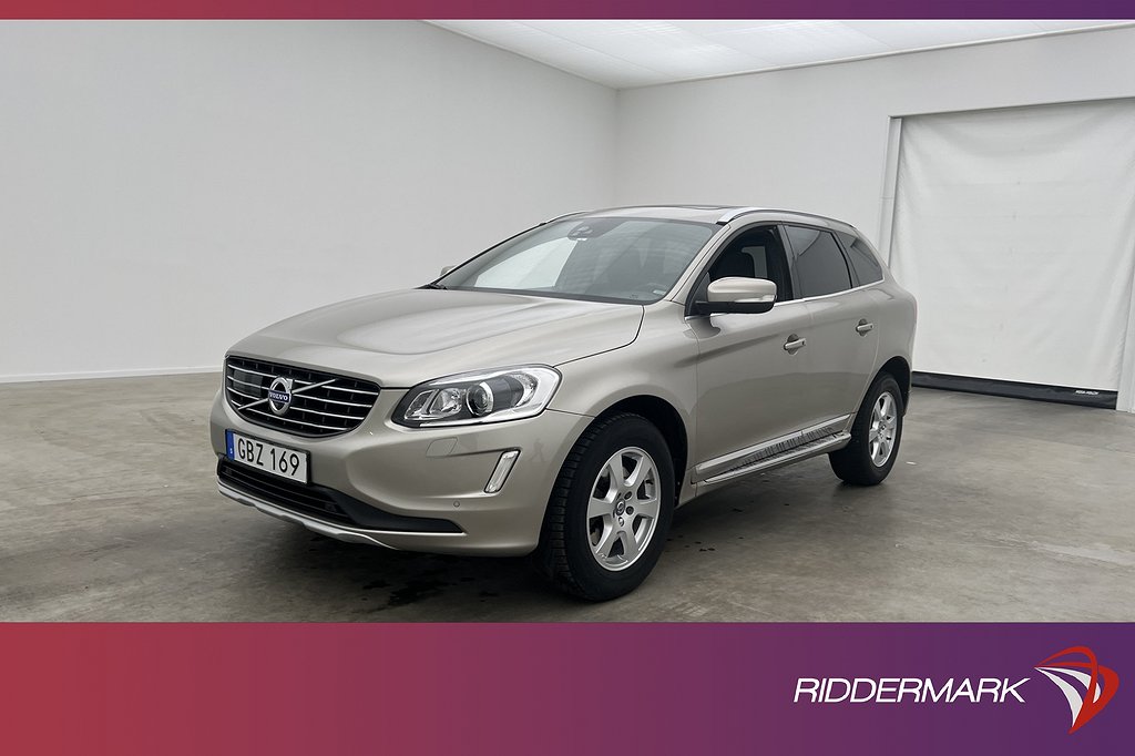 Volvo XC60 D4 AWD Summum VOC Värm Pano Skinn Kamera GPS BLIS