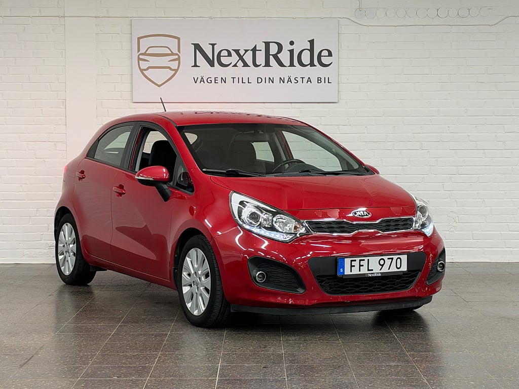 Kia Rio 5-dörrar 1.2 CVVT GLS | Nybesiktigad | Rattvärme | SoV|
