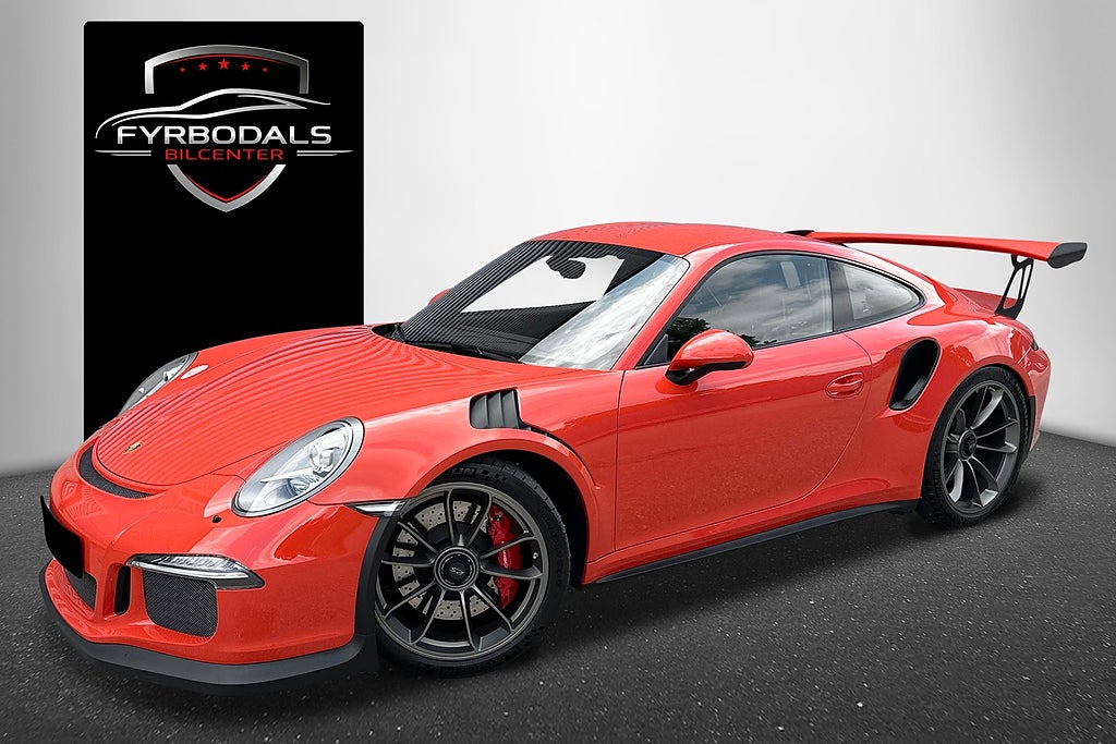 Porsche 911 991 GT3 RS 500hk PDK 90L SVENSKSÅLD Lava