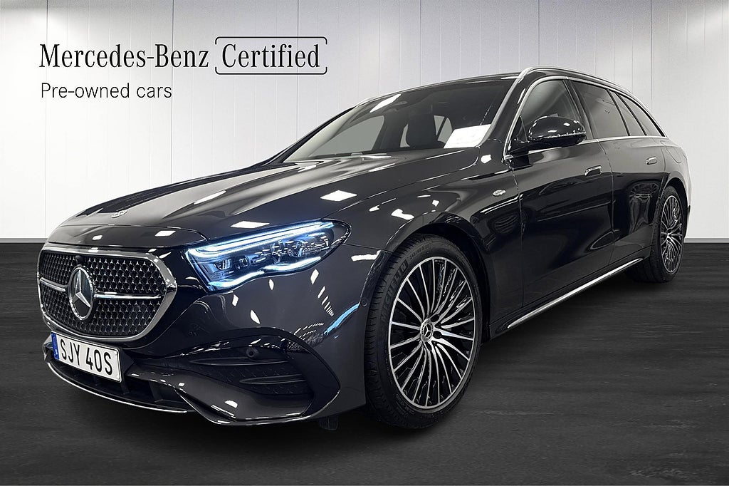 Mercedes-Benz E 300 e Superscreen Drag Rattvärme Keyless