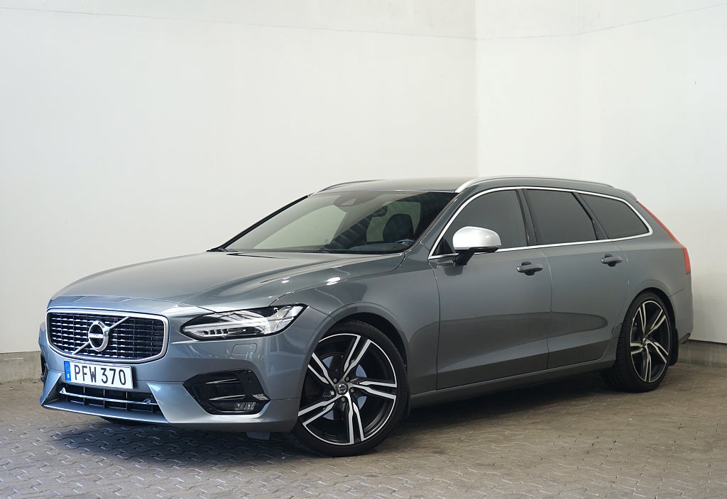Volvo V90 D4 Automat R-Design B-kamera Dragkrok 190hk