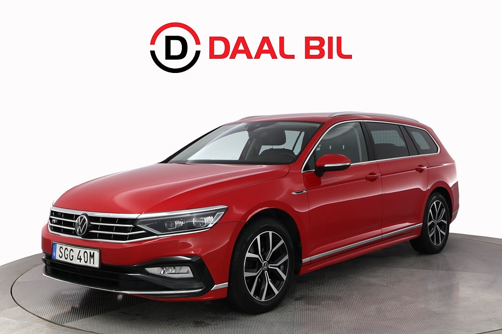 Volkswagen Passat SPORTSCOMBI 2.0 TDI 200HK R-LINE DRAG VÄRMARE B-KAMERA