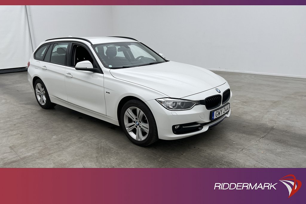 BMW 320 d Touring 184hk Sport line Sensorer Drag 0,47l/Mil