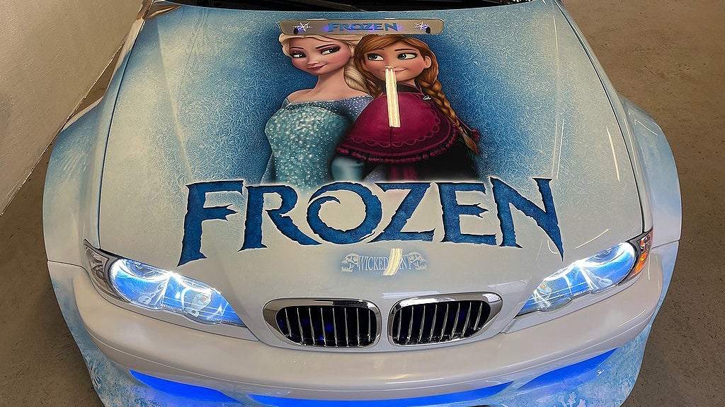 BMW:n är den ultimata hyllningen till Frost. 