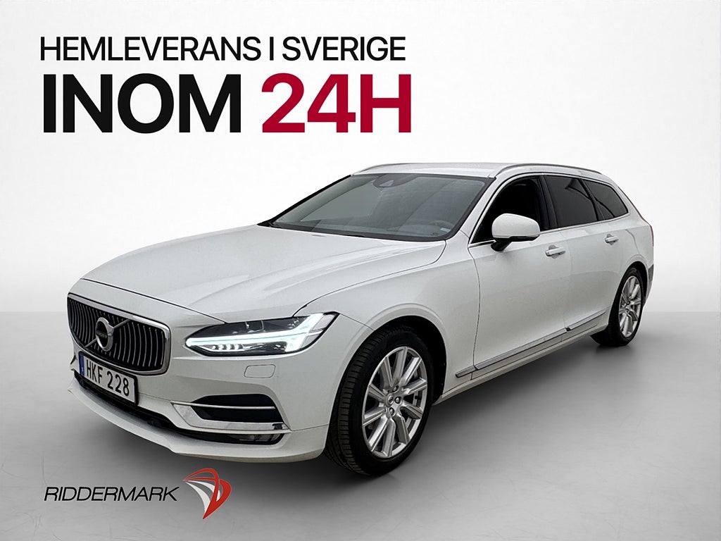 Volvo V90 D4 190hk AWD Inscription Värmare Skinn Drag