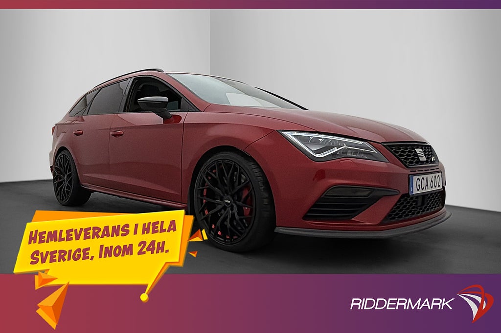 Seat Leon ST Cupra ST 2.0 TSI 4Drive 300hk Pano Cockpit Navi