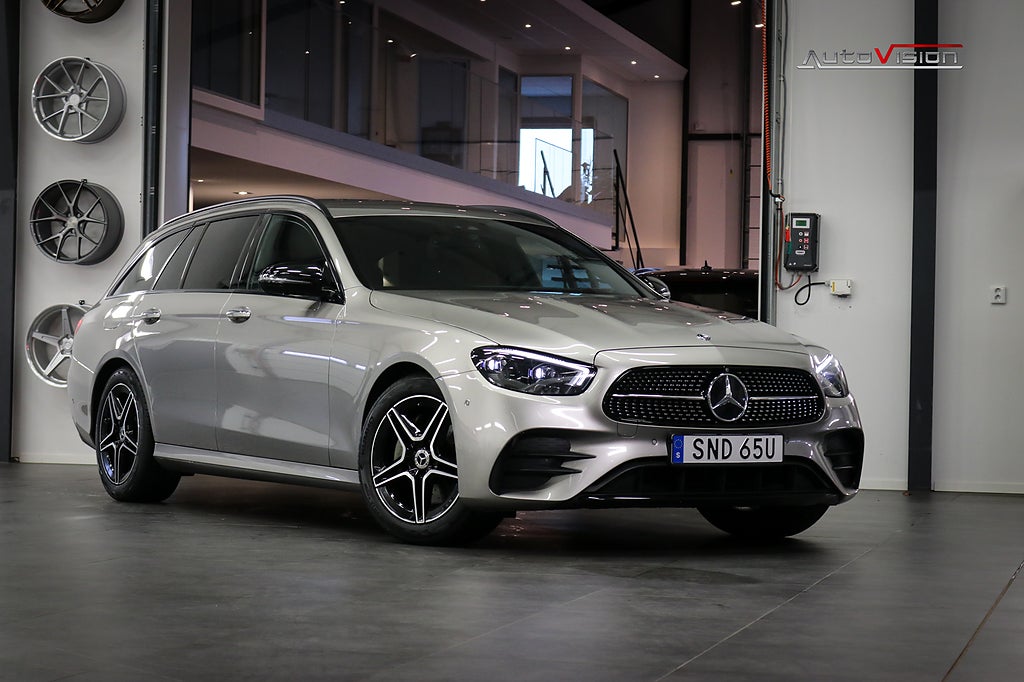 Mercedes-Benz E 220 T d 9G-Tronic 194hk AMG BURMESTER 360 COCKPIT DRAG