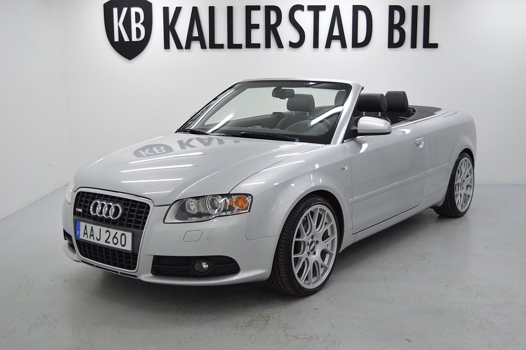 Audi A4 3,45% Cabriolet 1,8T 163hk S-Line 4 Brukare